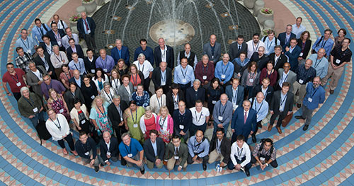 Group photo of all attendees of the 2017 Science Symposium.