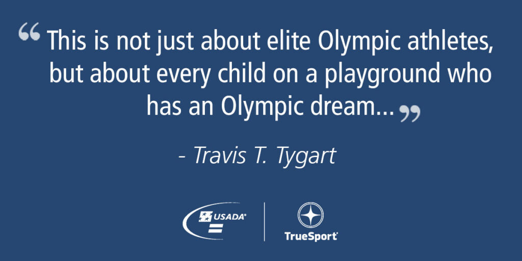 Quote by Travis T. Tygart