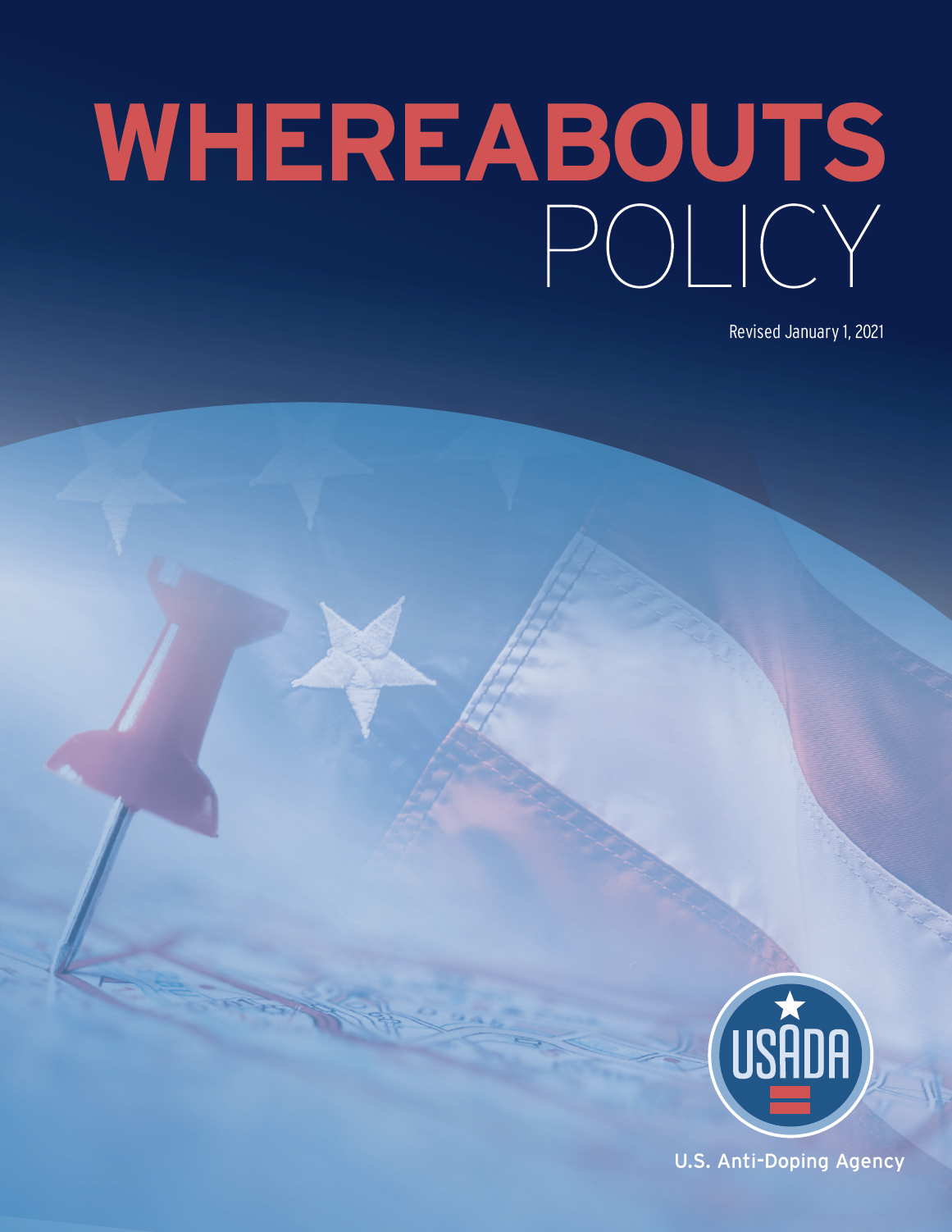 Cover of USADA's Whereabouts Policy