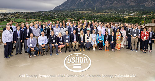 2022 USADA Science Symposium Group Shot.