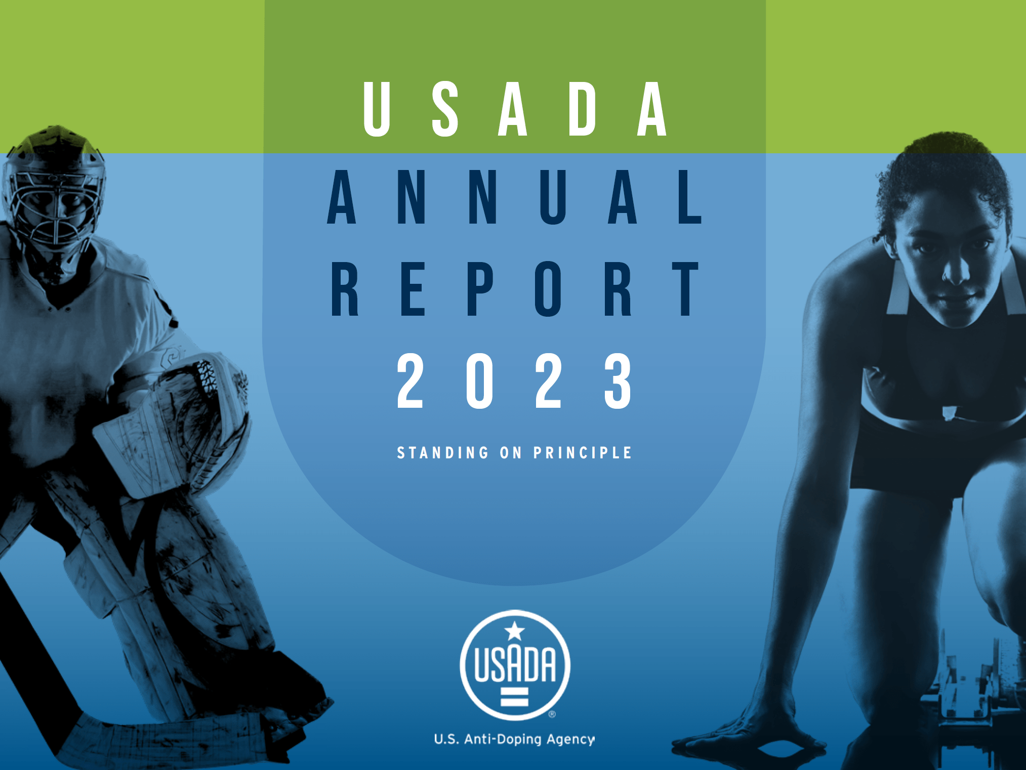 2023 USADA Annual Report cover image