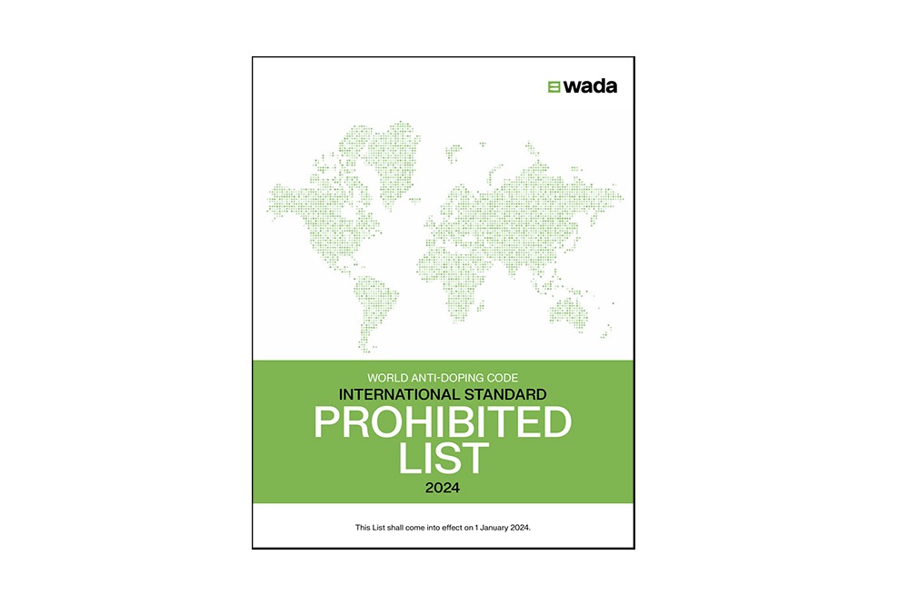 The World Anti-Doping Code International Standard Prohibited List 2024.