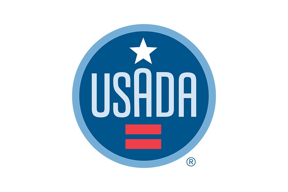 USADA logo with registered mark.