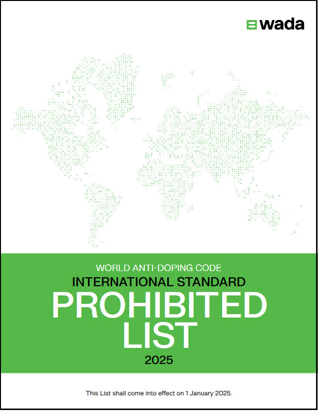 2025 WADA Prohibited List 1