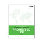 The 2025 WADA Prohibited List.