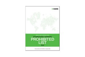 The 2025 WADA Prohibited List.