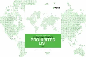 2027 World Anti-Doping Agency Prohibited List cover image.