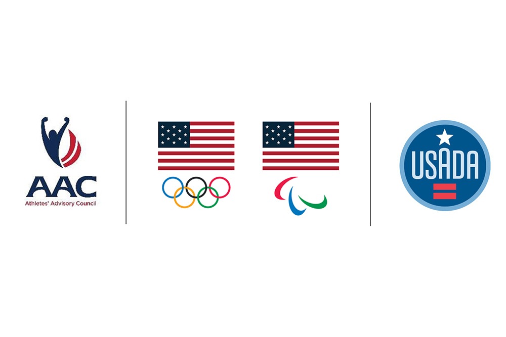 AAC, USOPC, USADA co-logo.