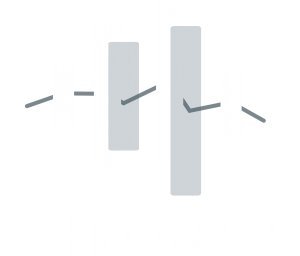 White Chronos Logo