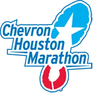 Chevron Houston Marathon logo.