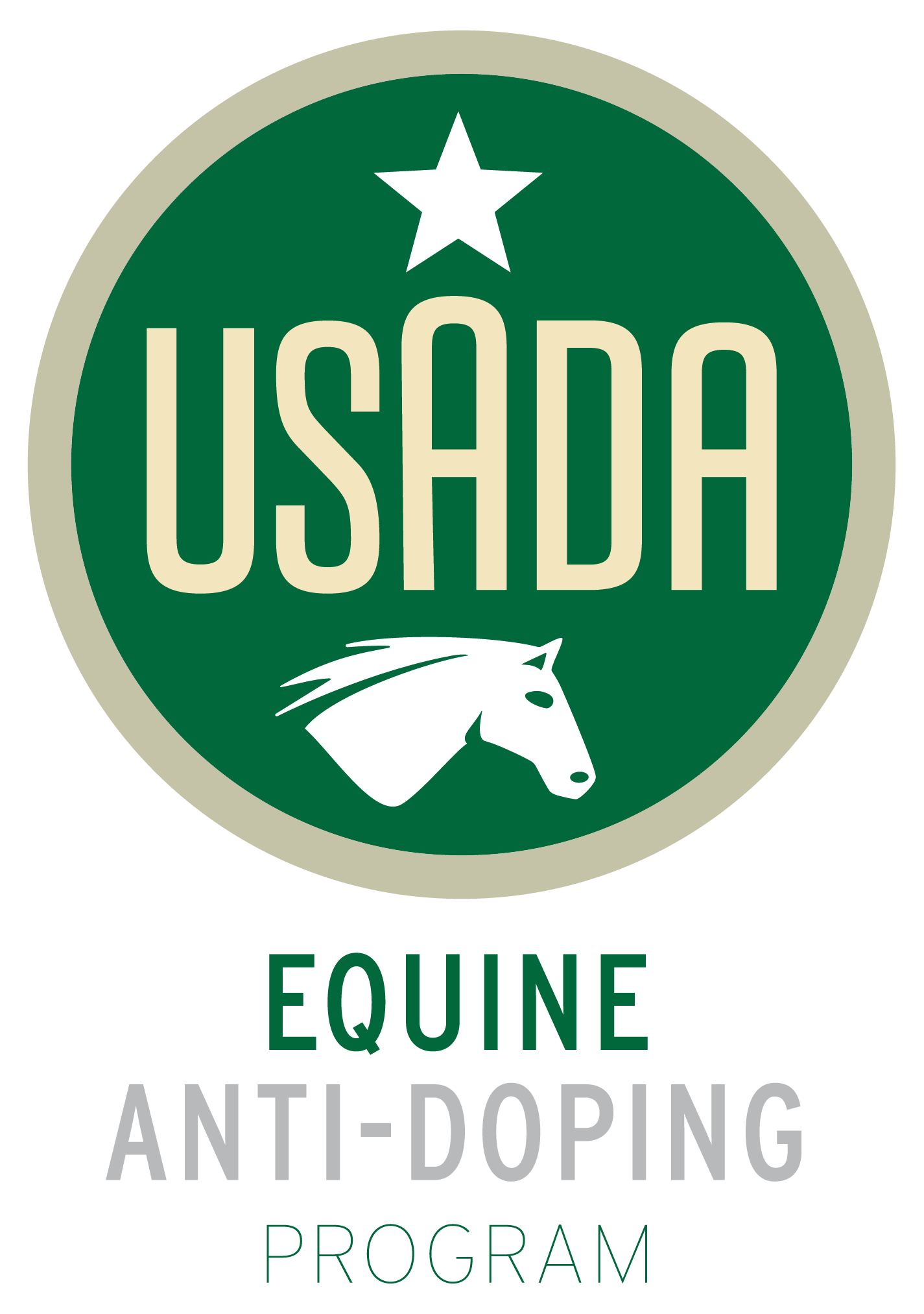 USADA Equine Anti-Doping Program logo.
