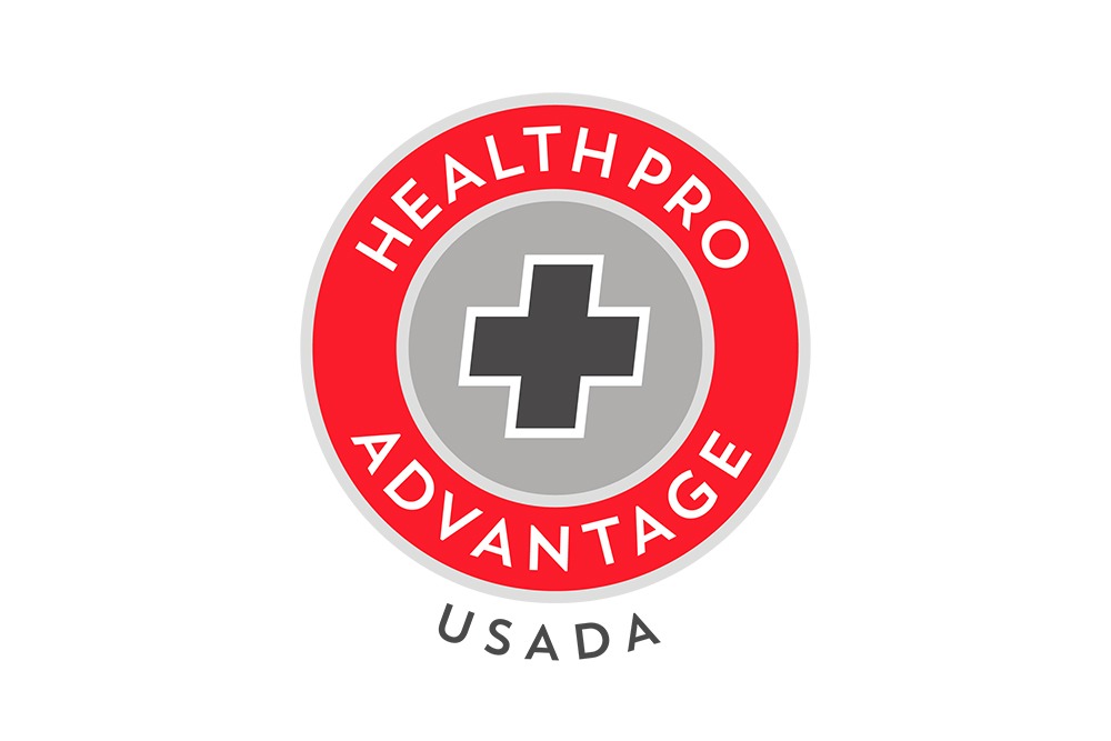 HealthPro Advantage USADA logo.