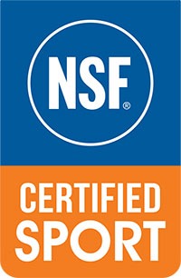 vertical NSF Certified for Sport logo