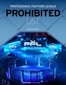 Professional Fighters League Prohibited List.