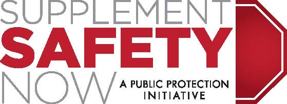 Supplement Safety Now: A Public Protection Initiatve logo.