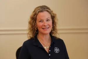 Doping Control Officer Ann Miller.