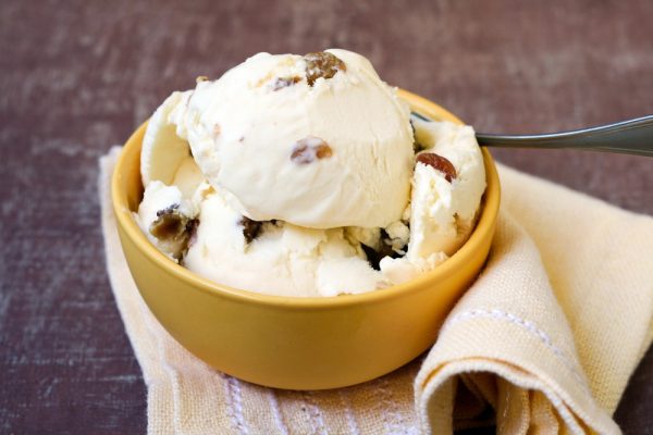 Bowl of ice cream.