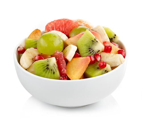 bowl of tropical fruit