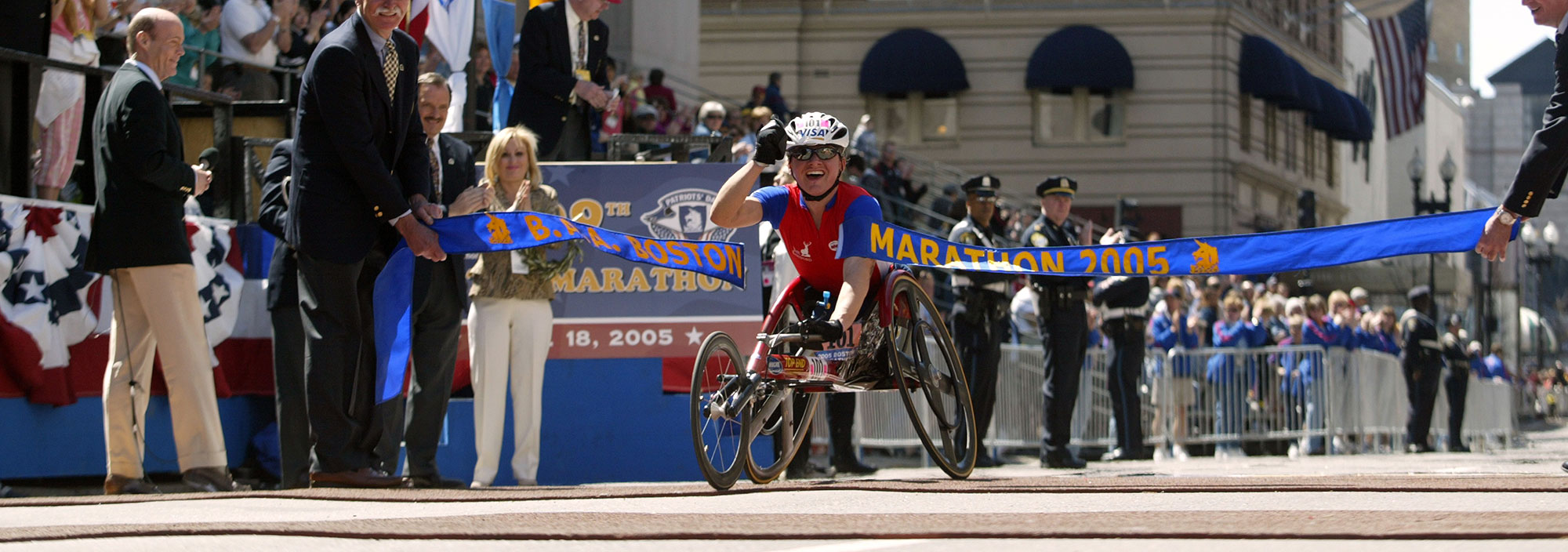 paralympian cheri blauwet boston marathon 2004