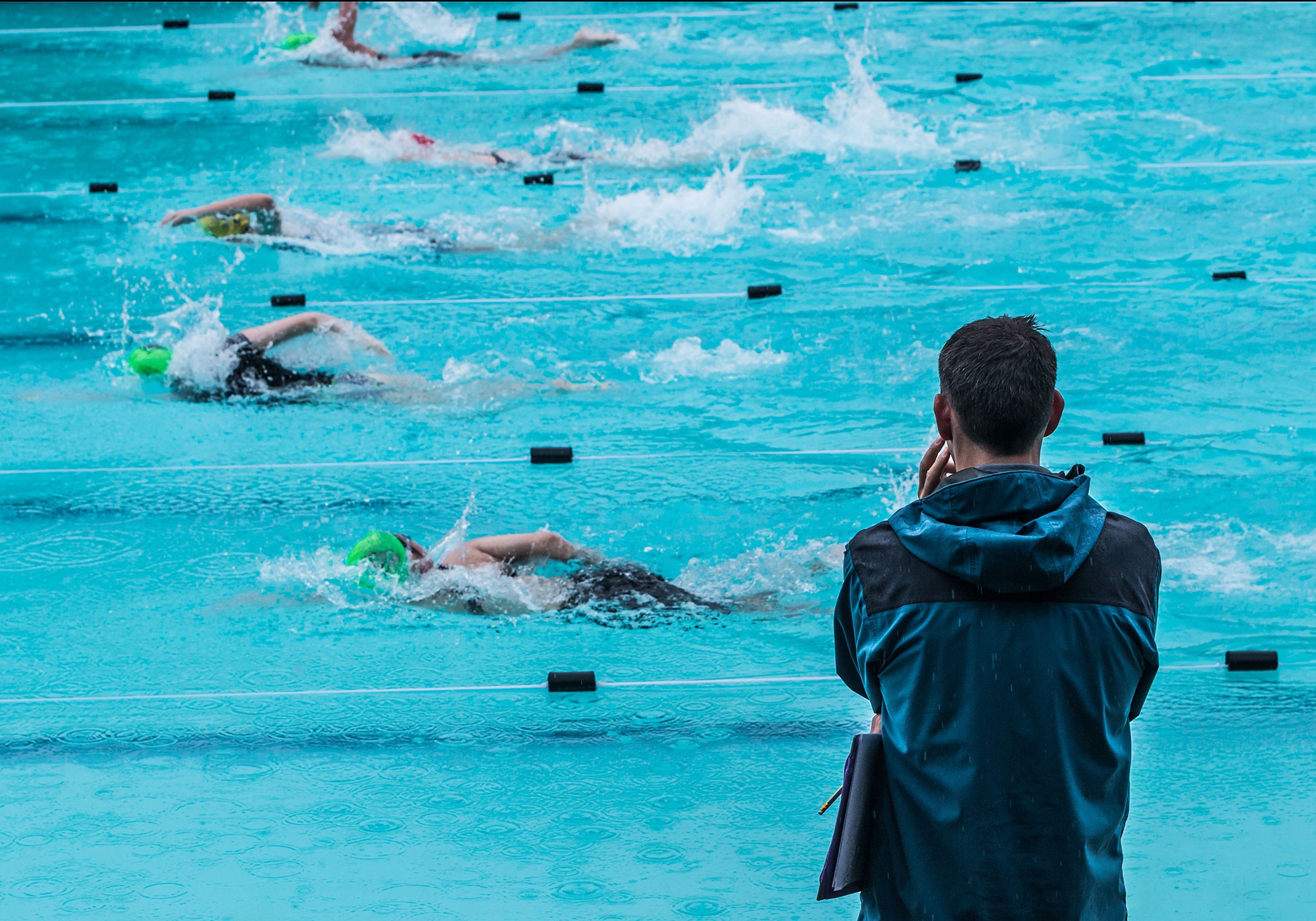 Swimming coach