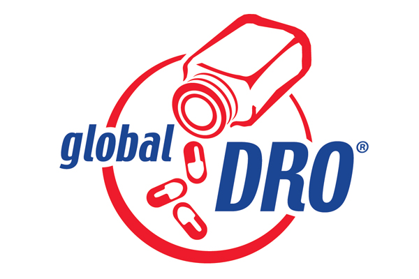 Global DRO logo.