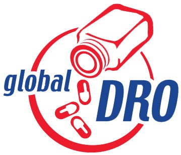 Global DRO logo.
