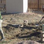 Staff from USADA helping to build homes for Habitat for Humanity.