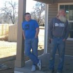 Staff from USADA helping to build homes for Habitat for Humanity.