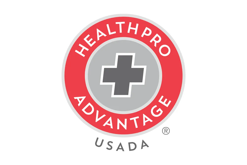 HealthPro Advantage USADA registered logo.