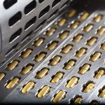 pills being sorted in a machine