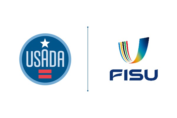 USADA and FISU co-logo.